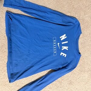 Nike Blue Long Sleeve Shirt